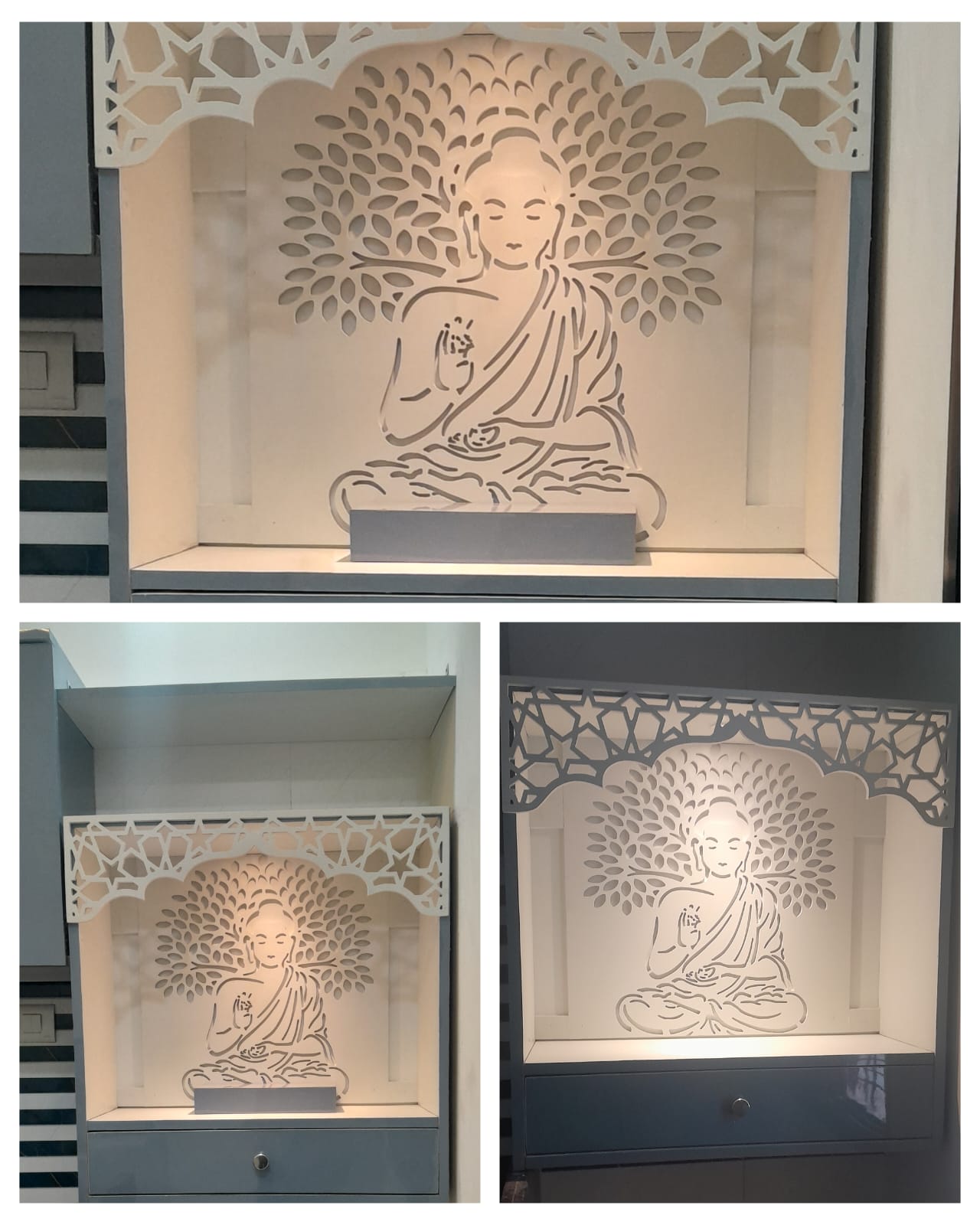Floating Mandir Design