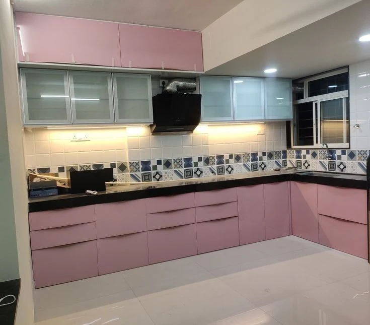 Modular Kitchen Layout 1